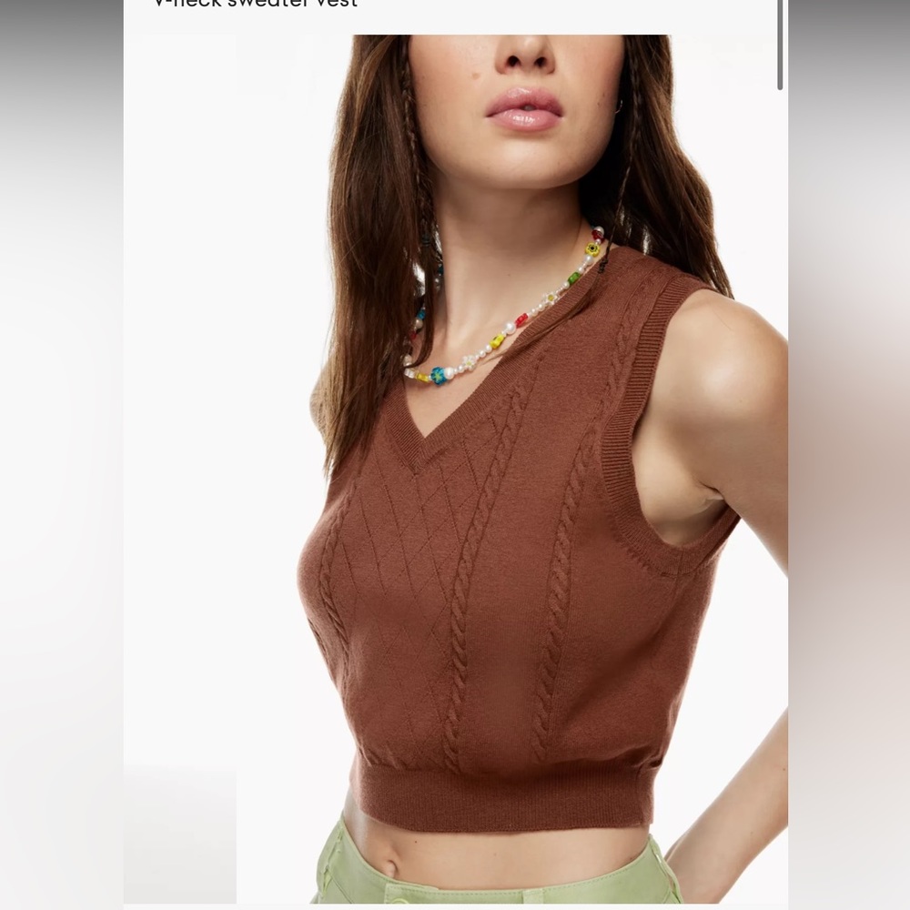 Aritzia Sunday Best Sweater Vest